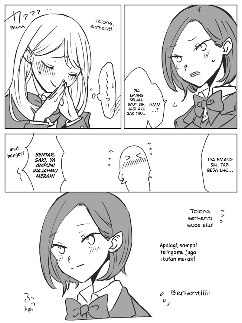 Saki to Chika Chapter 7 End